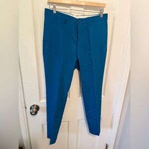 Zara Men's Vibrant Blue Dress Pants